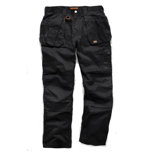 Scruffs Worker Plus Trousers Black - Lightweight trousers with holster  pockets, Size 30, Scruffs New Zealand, Workwear - Scruffs New Zealand, Men's and Women's Workwear and Safety Footwear