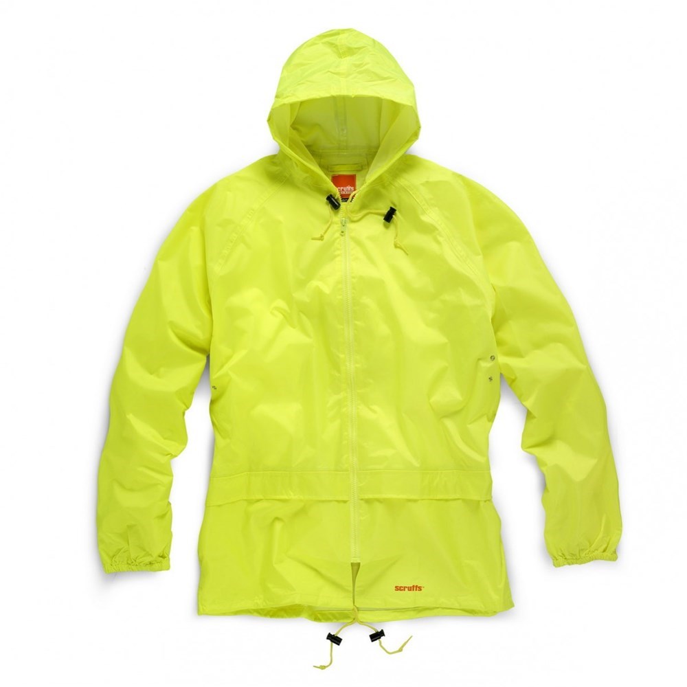 2 Piece Yellow Rain Suit, Large